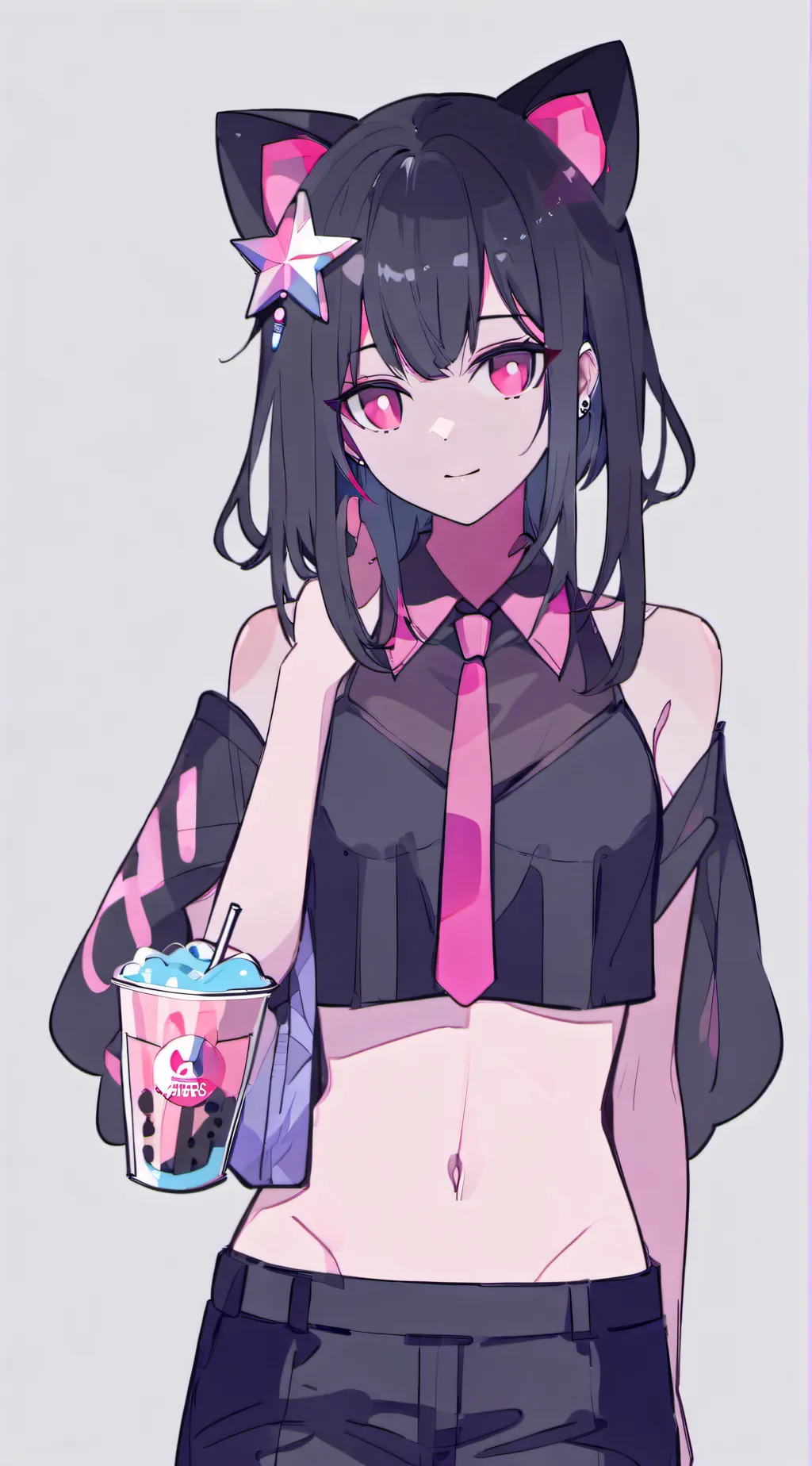 ai character: kat background