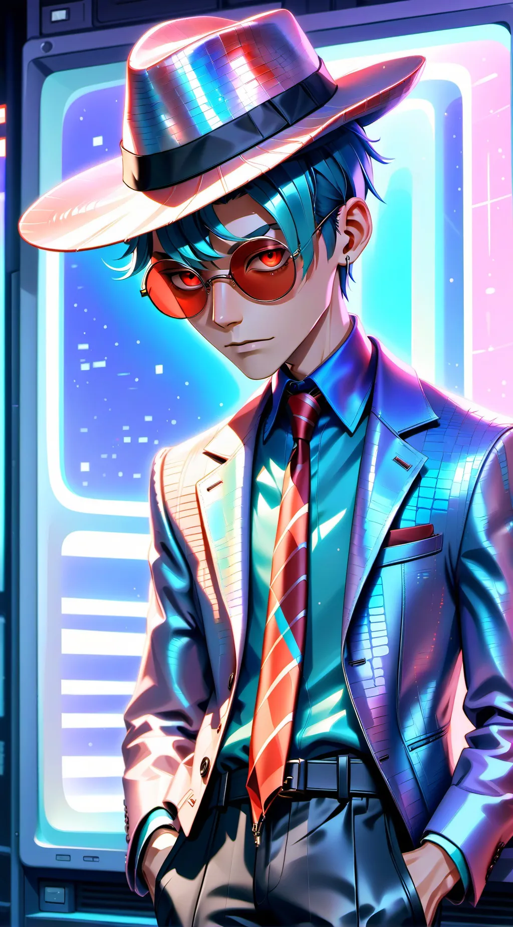 ai character: ⭐vox hasbin⭐ background