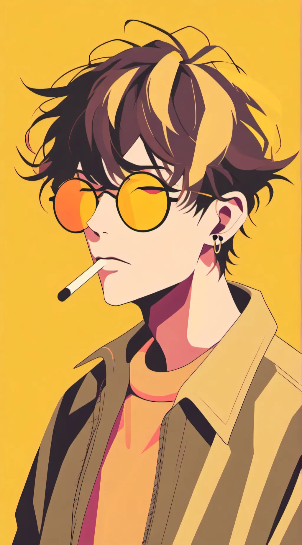 ai character: dad and mom background