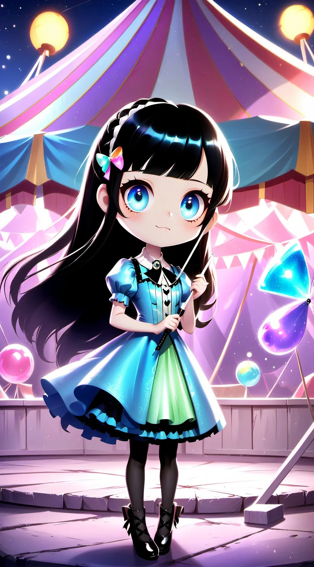 ai character: Rarity background