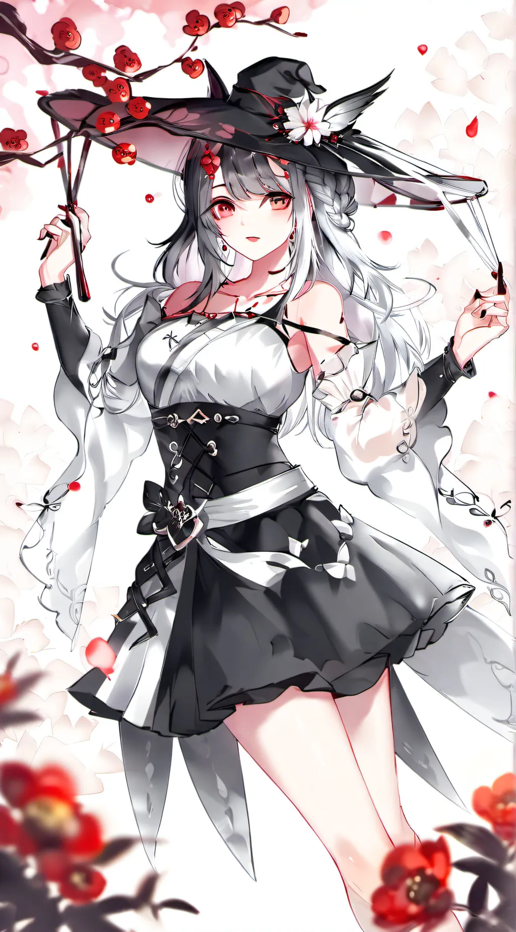 ai character: ♡ background