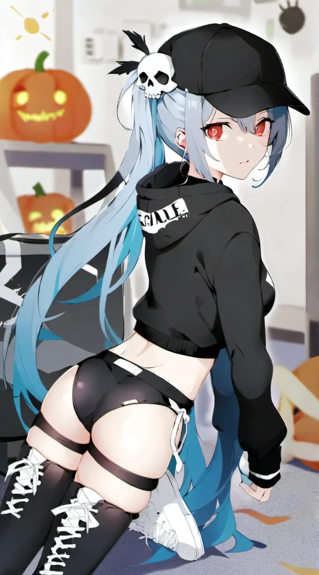 ai character: Luna background