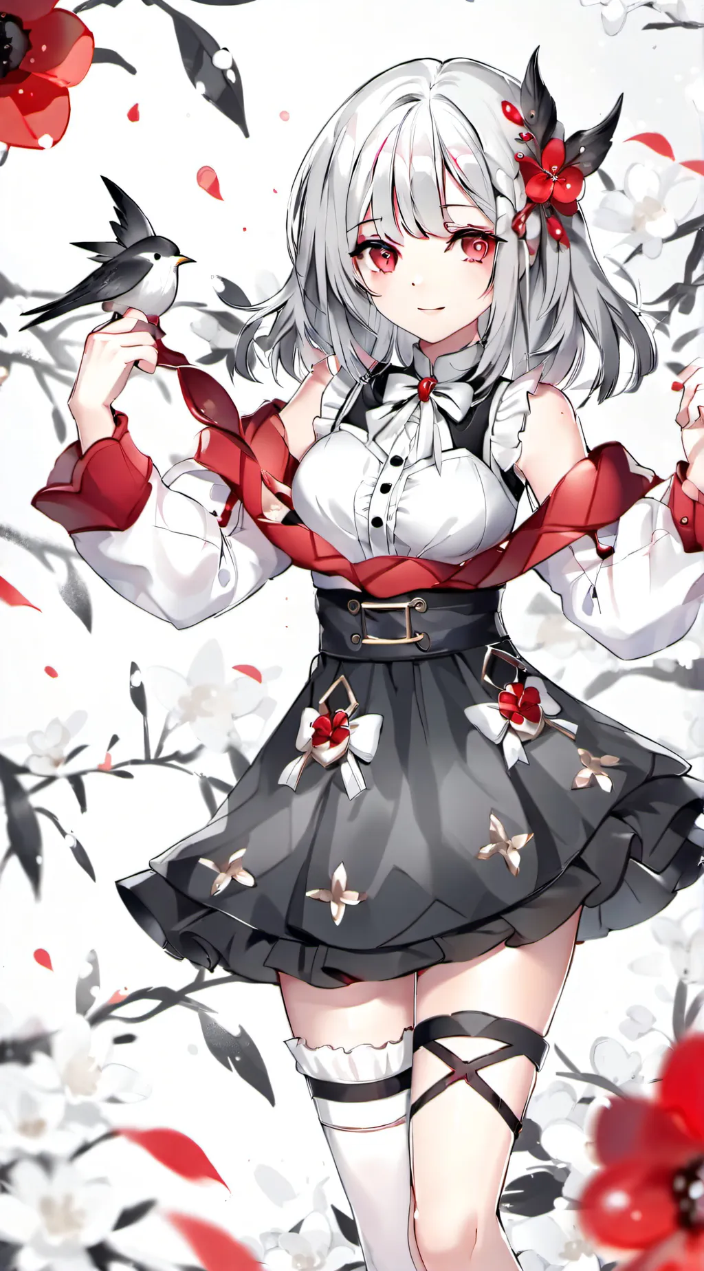 ai character: Mha shoto sis🔥 background