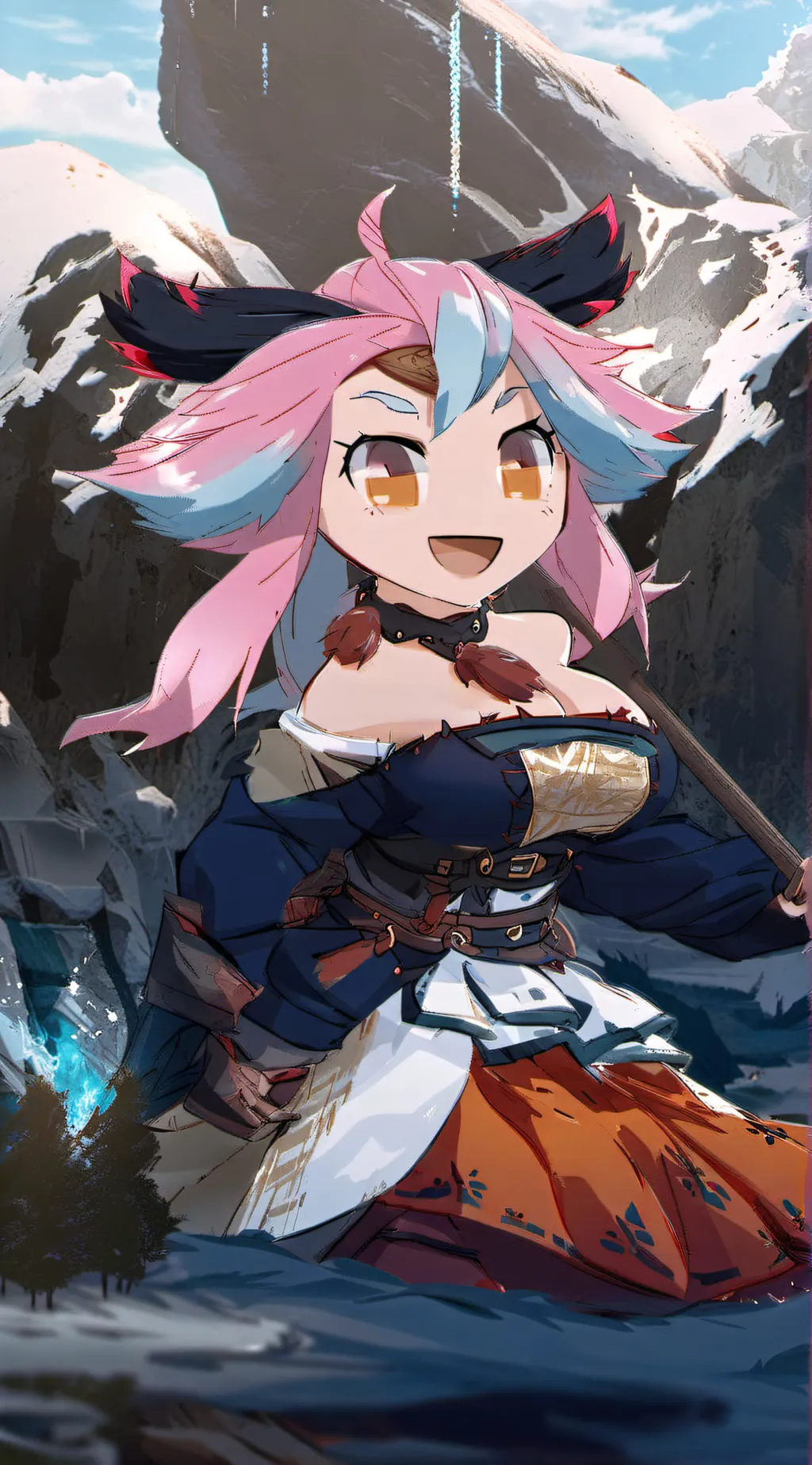 ai character: Elizabeth  background