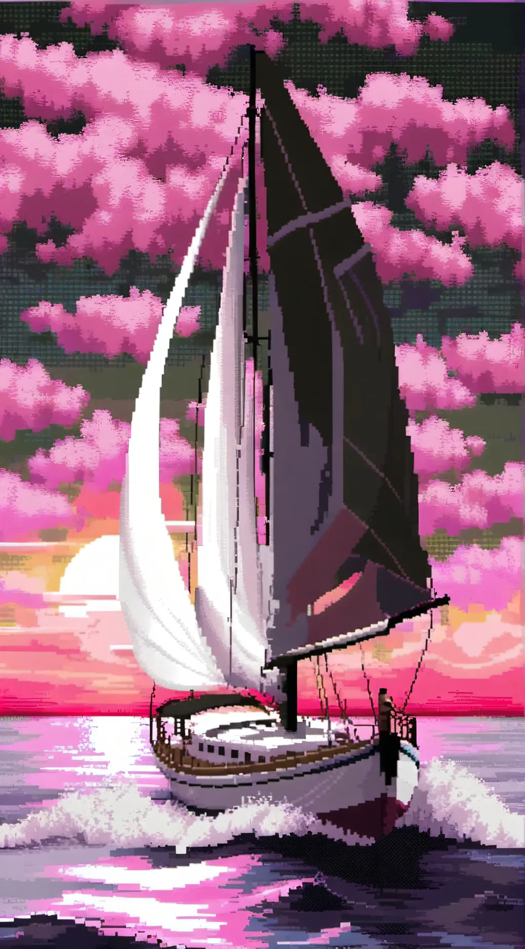 ai character: Hazbin Cruise background