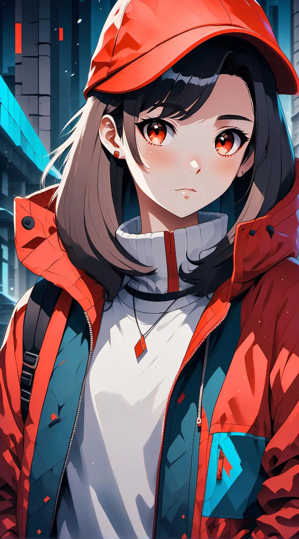 ai character: Nicki Nicole  background