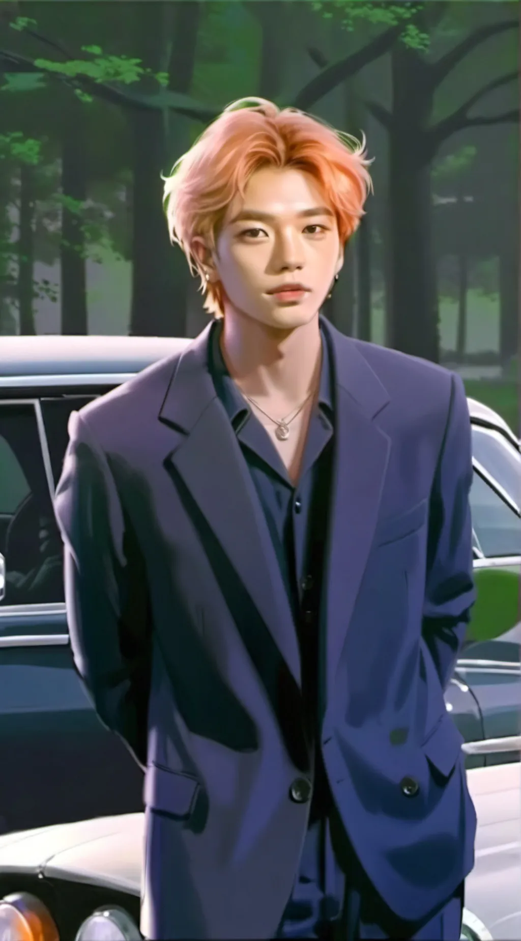 ai character: Hyujin background