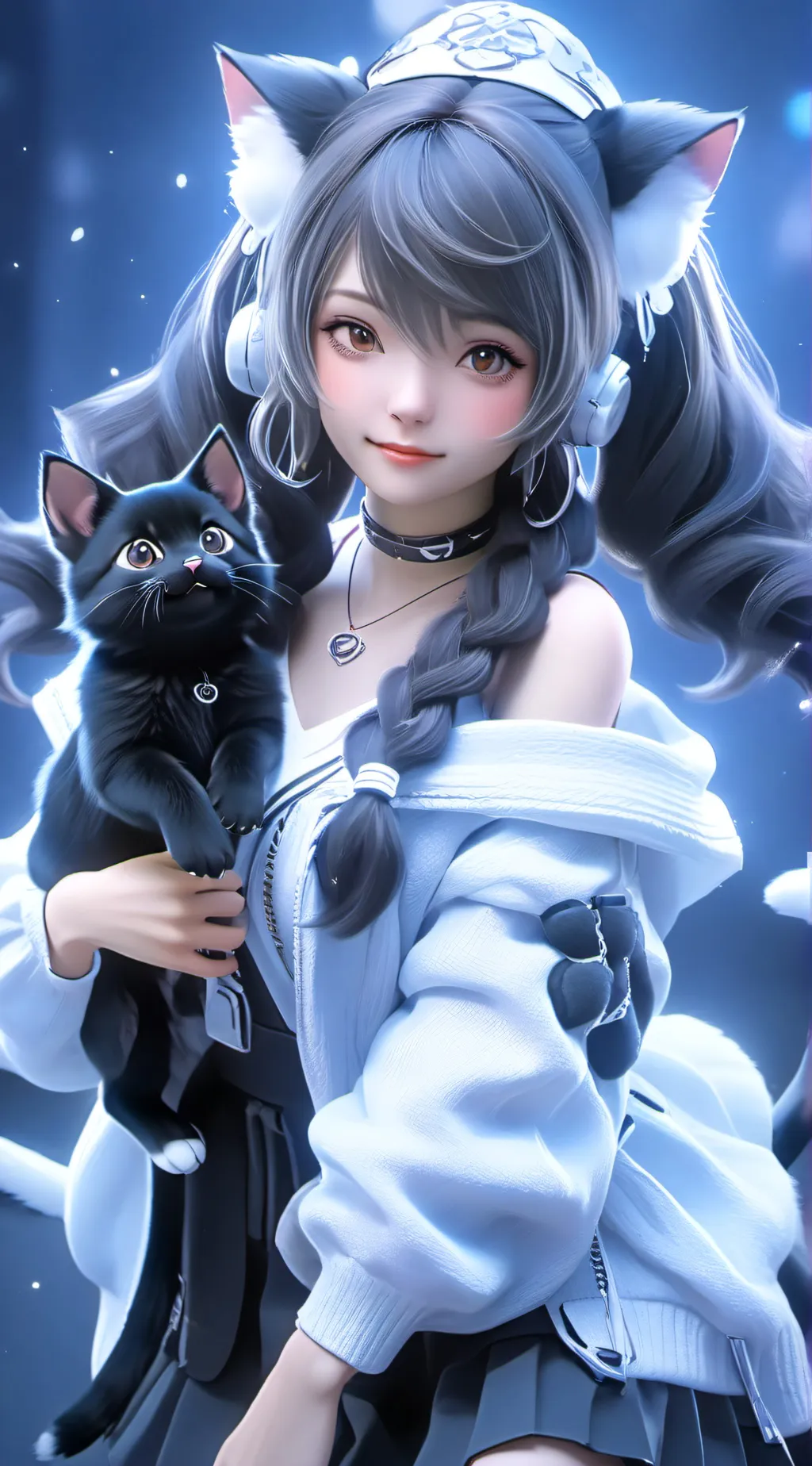 ai character: Cayly background