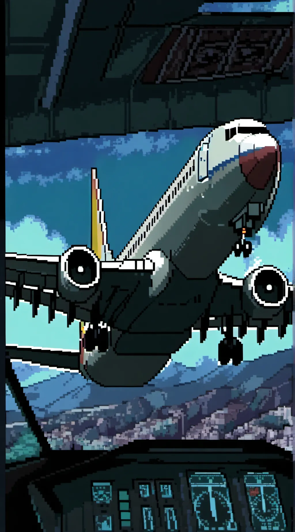 ai character: Skibidi holiday background