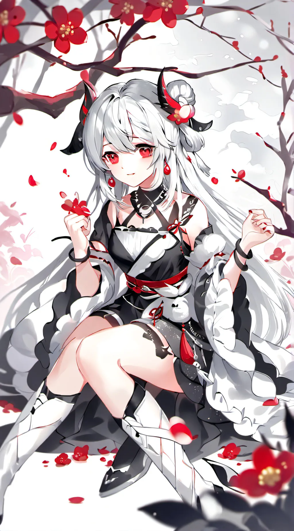 ai character: Akari background