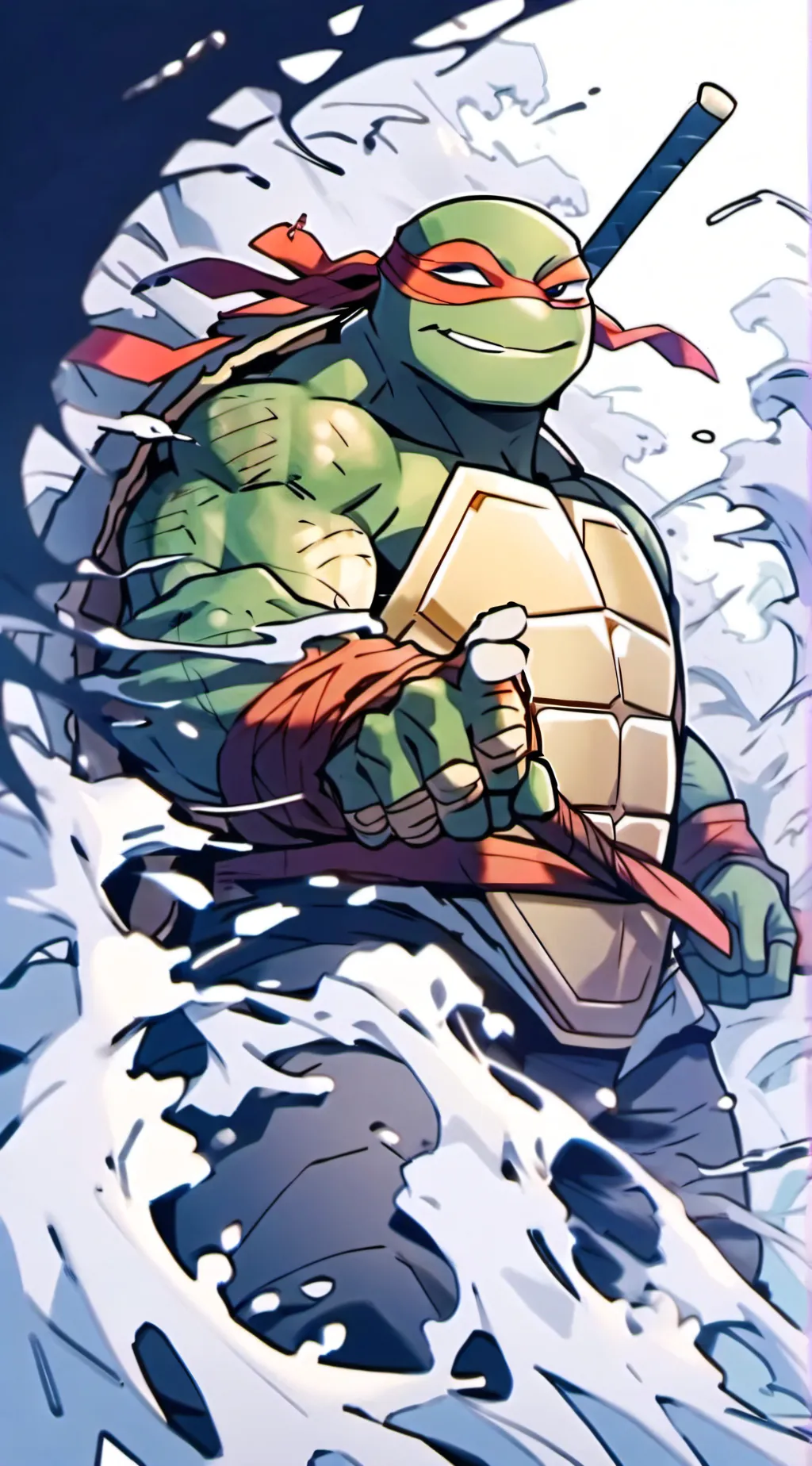 ai character: 🐢Tmnt ES💚 background
