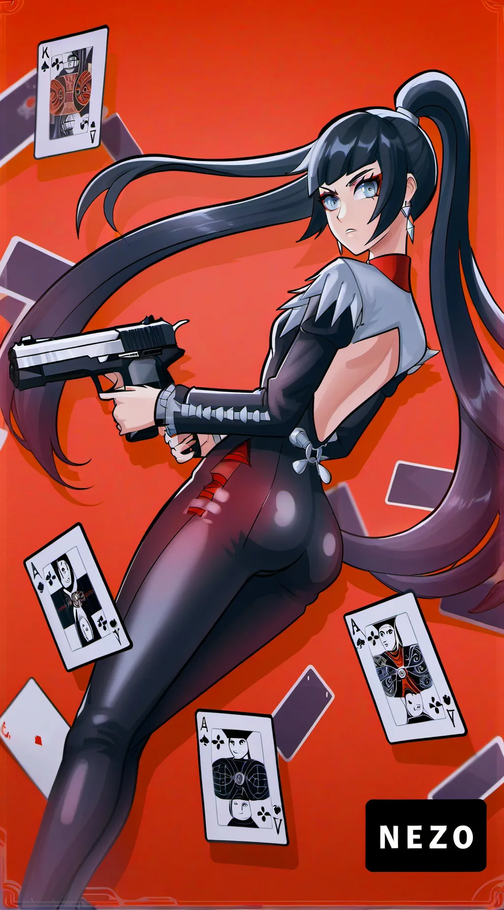 ai character: 𝓐𝓬𝓮 background