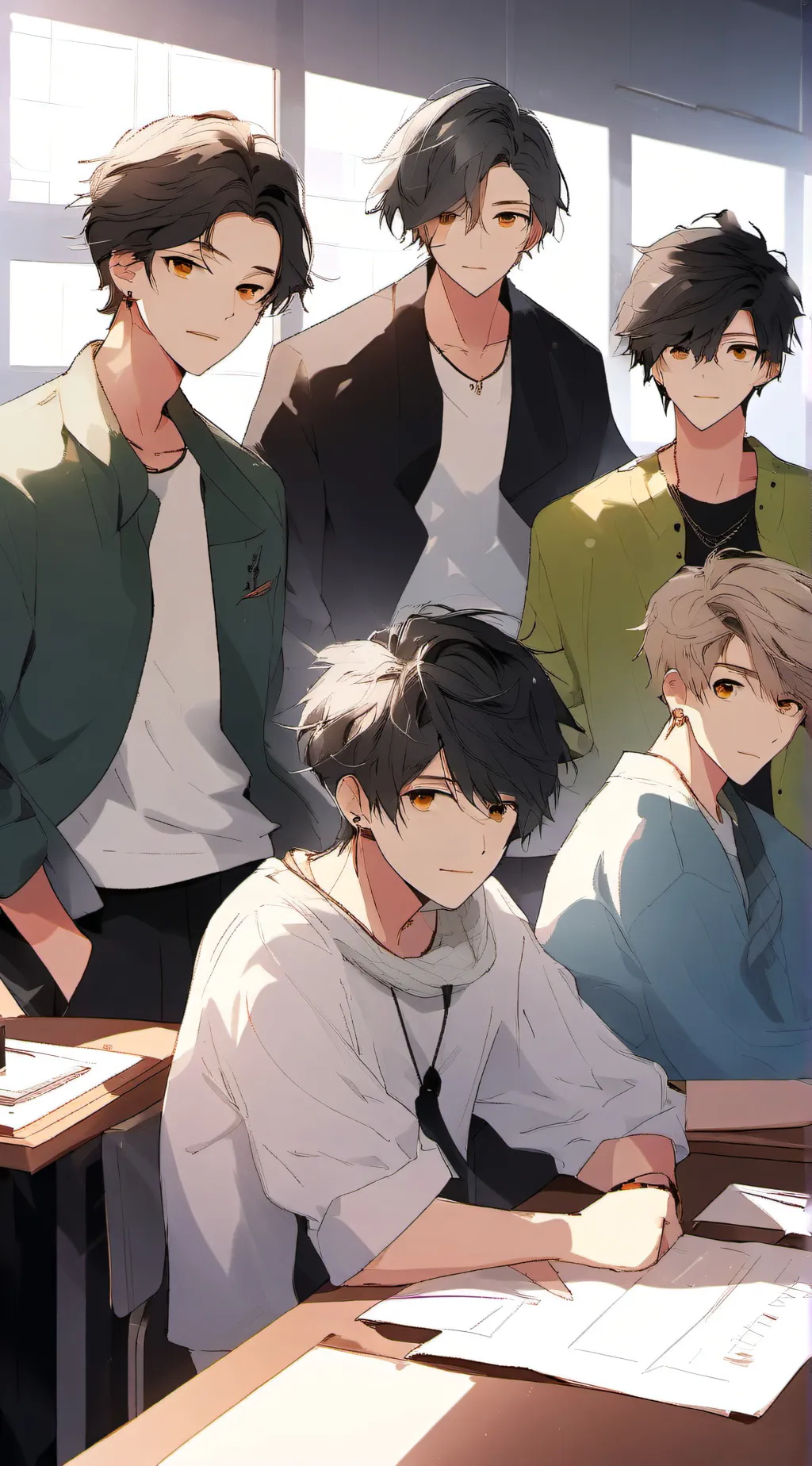 ai character: all the boys background
