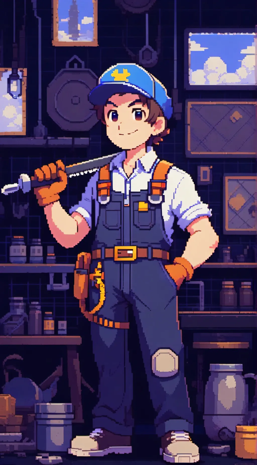 ai character: Fix it Felix background