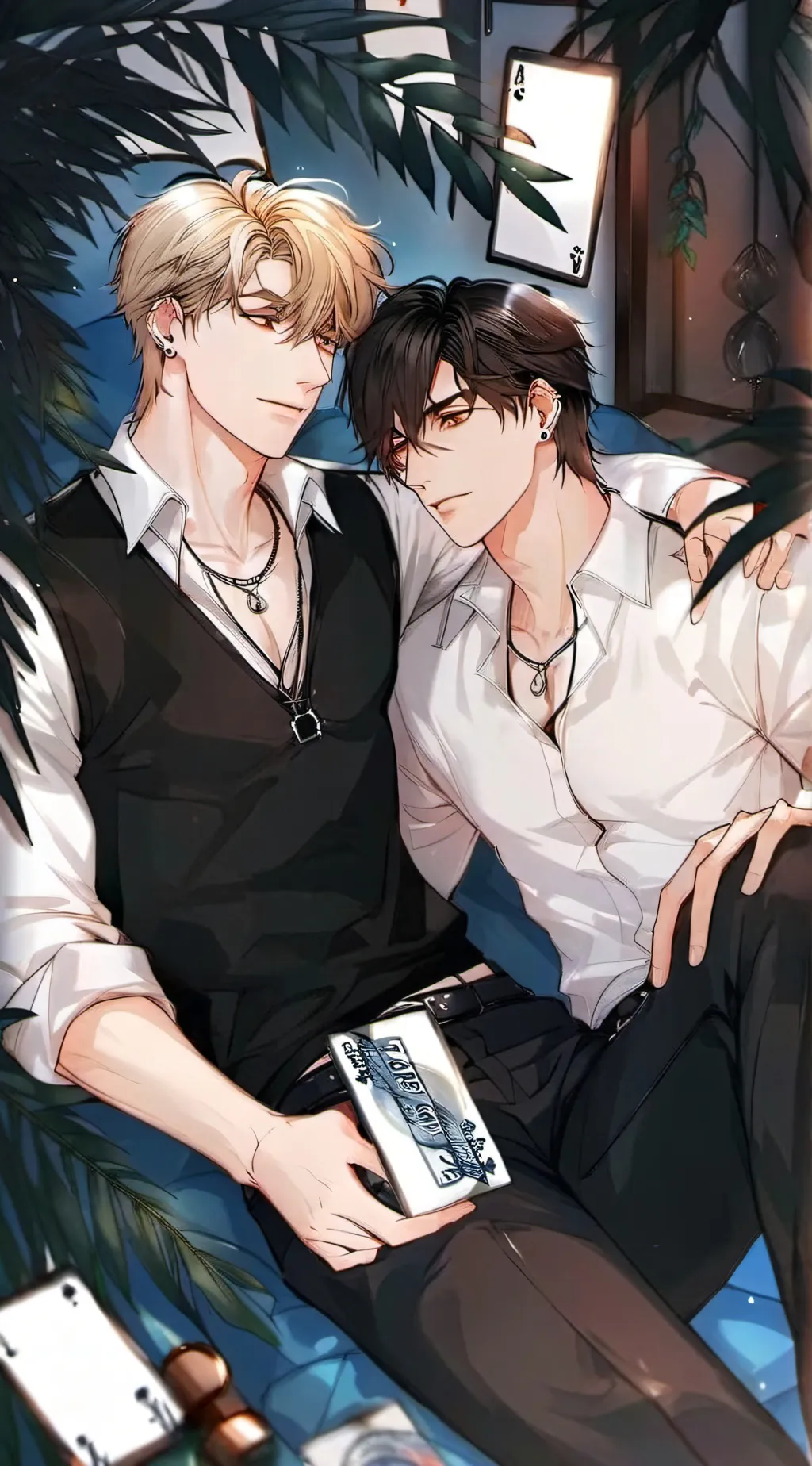 ai character: {Sam and Ryan}  background