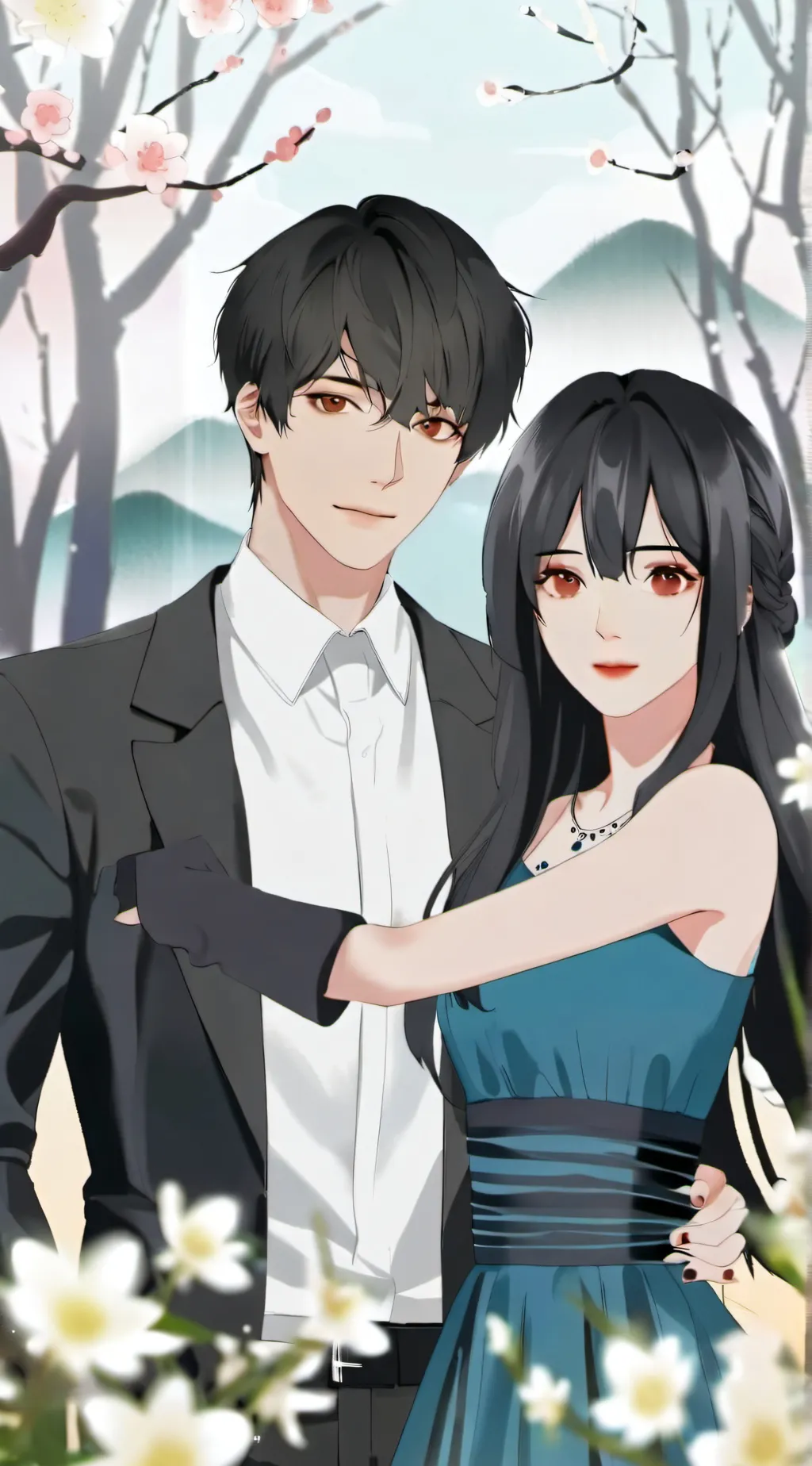 ai character: Alex and bella background