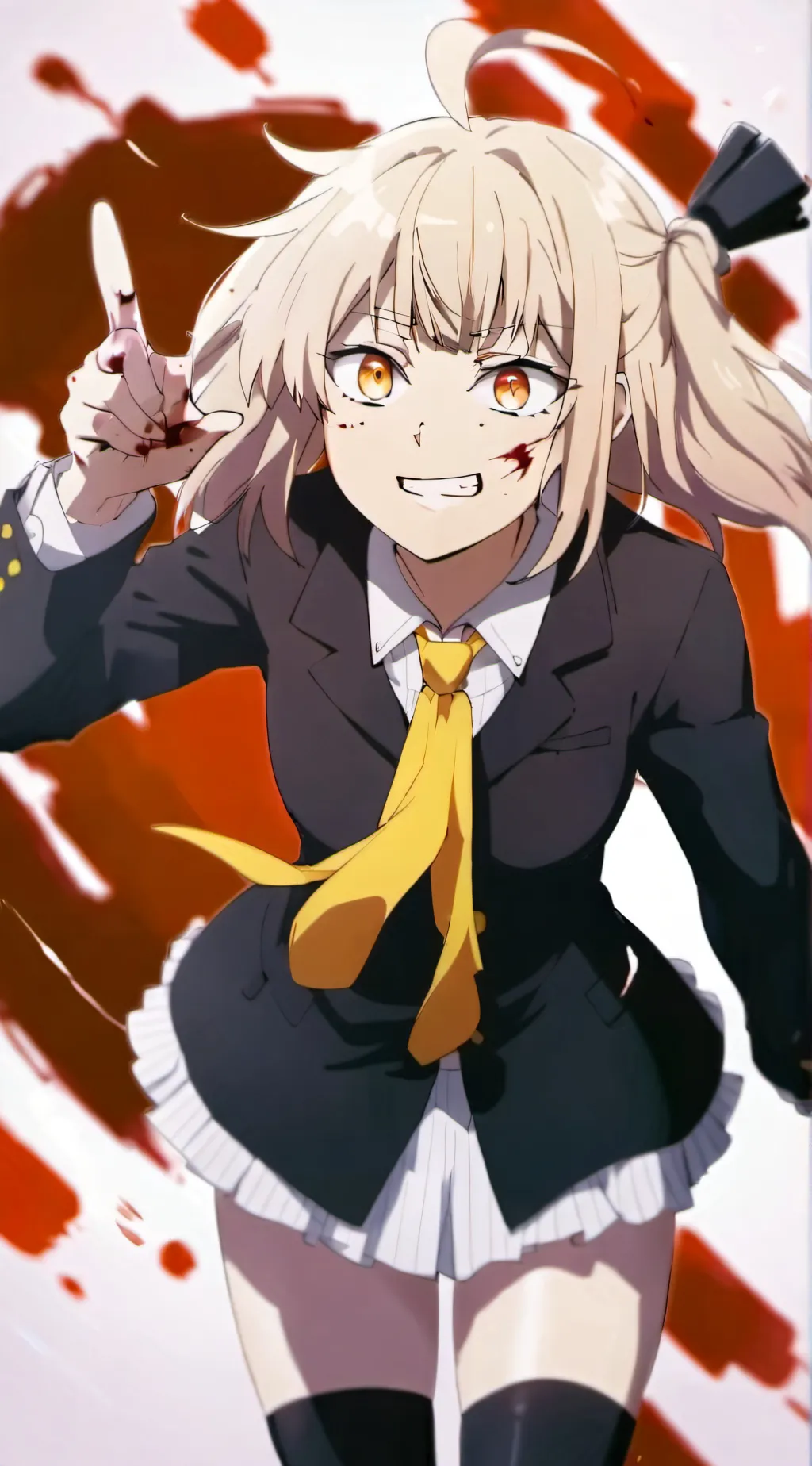 ai character: toga background