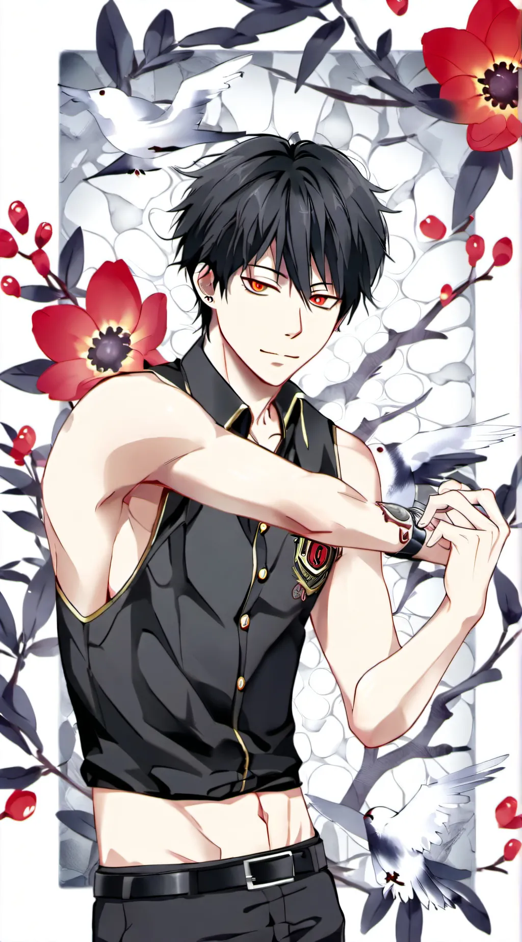 ai character: Megu background