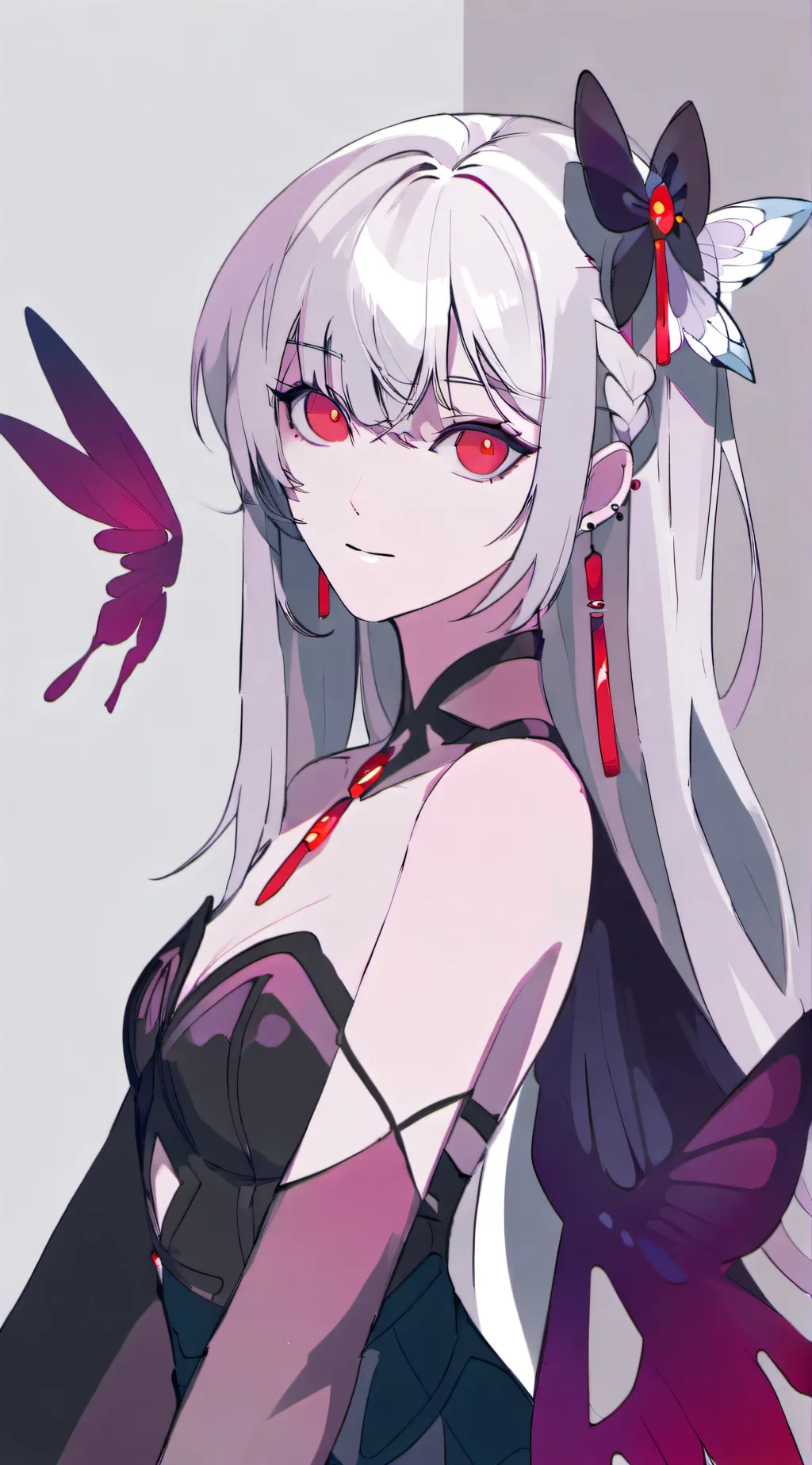 ai character: Rose background