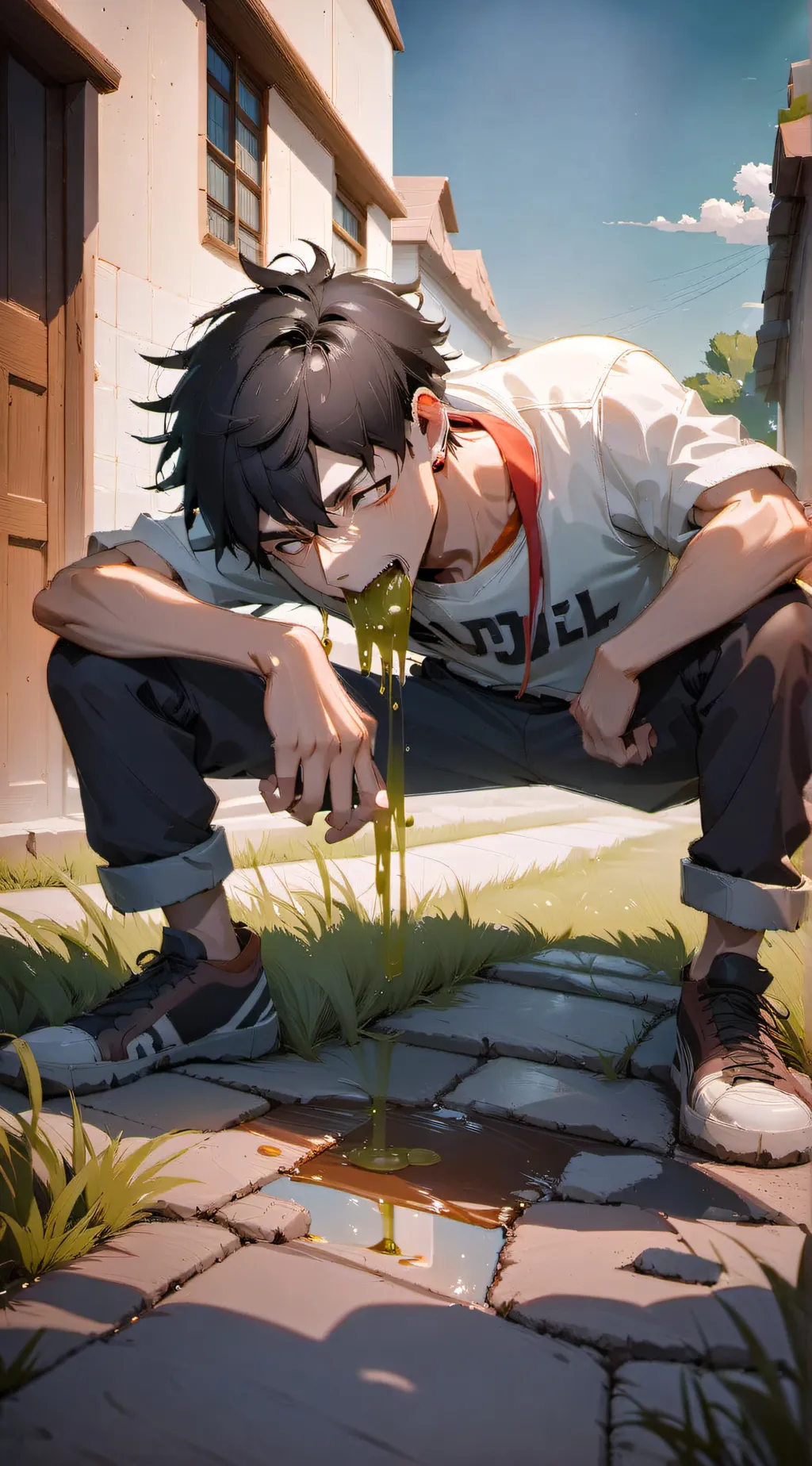 ai character: gwen background