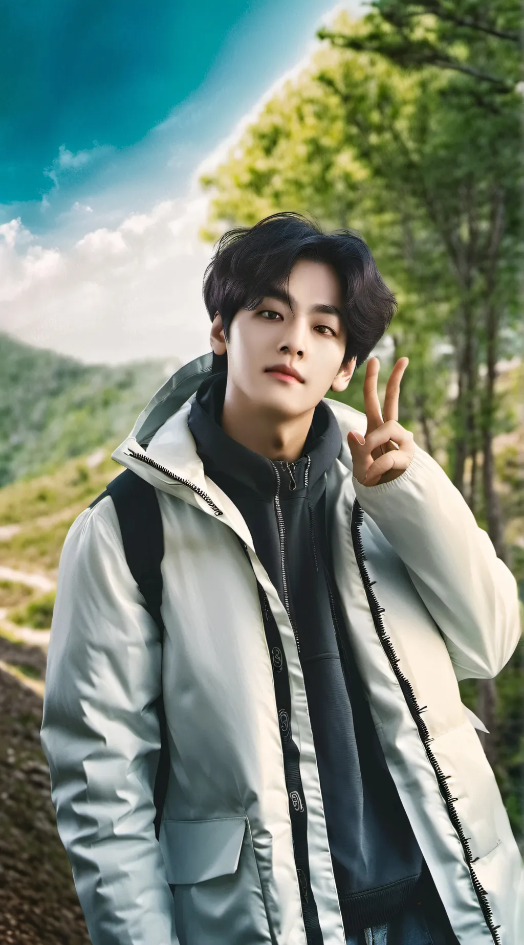 ai character: v background