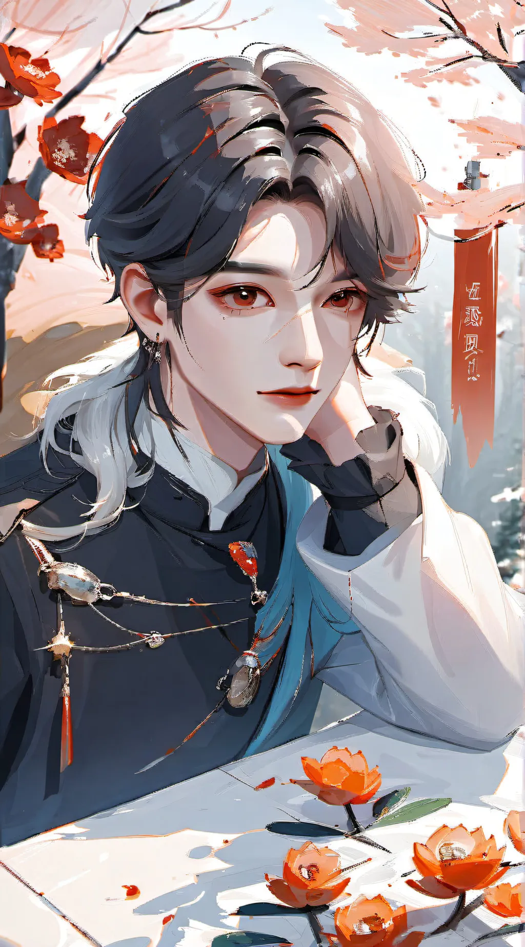 ai character: jake😭😭 background