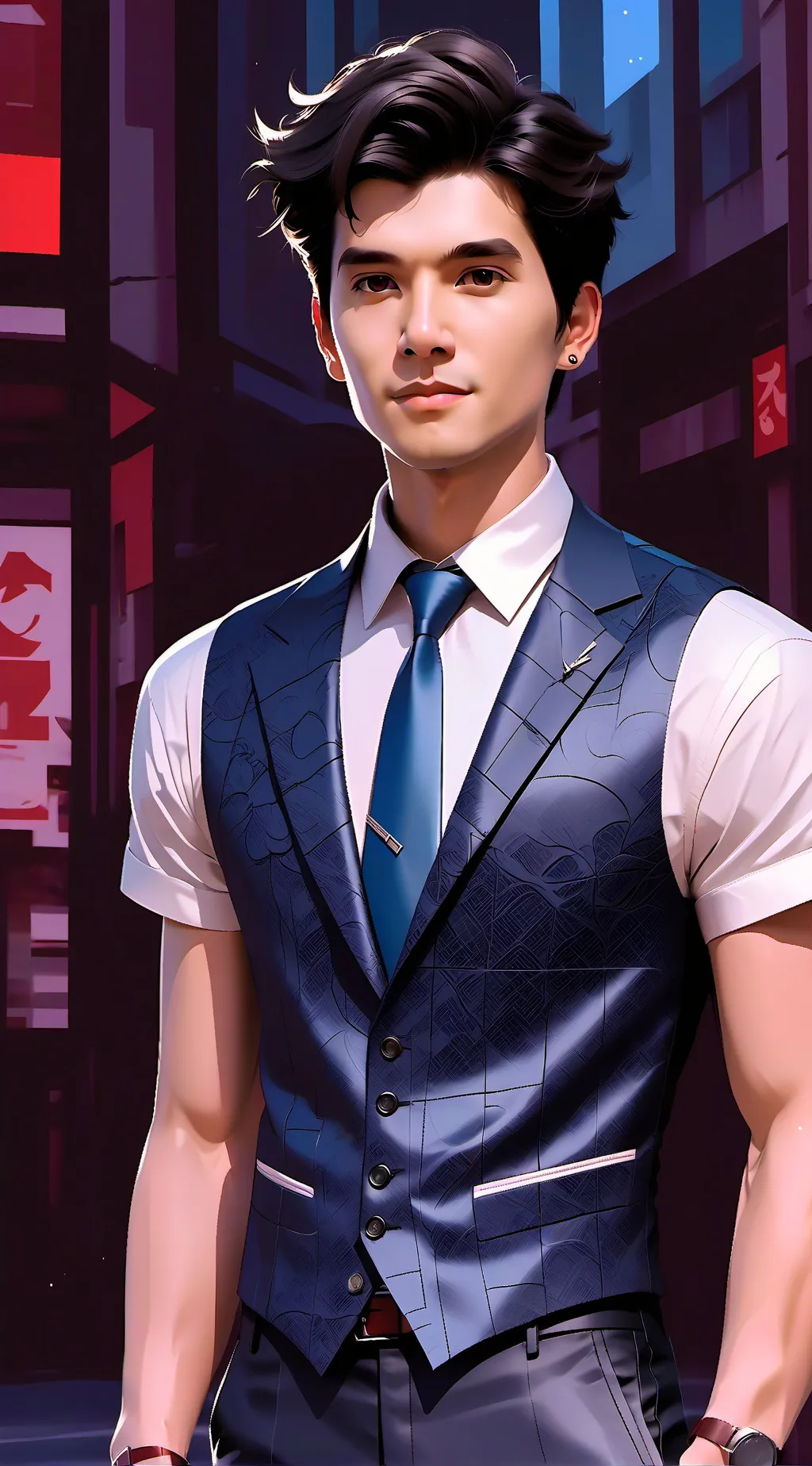 ai character: Felix background