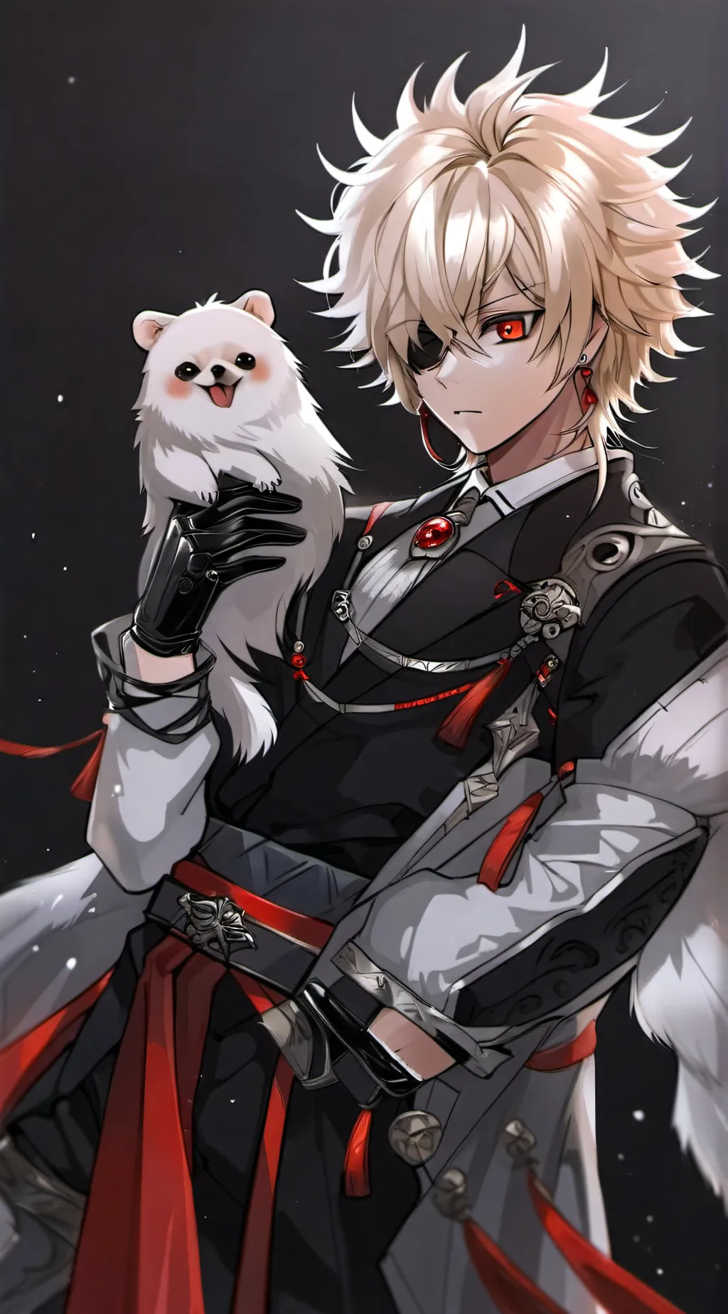 ai character: Bakugo Katsuki  background