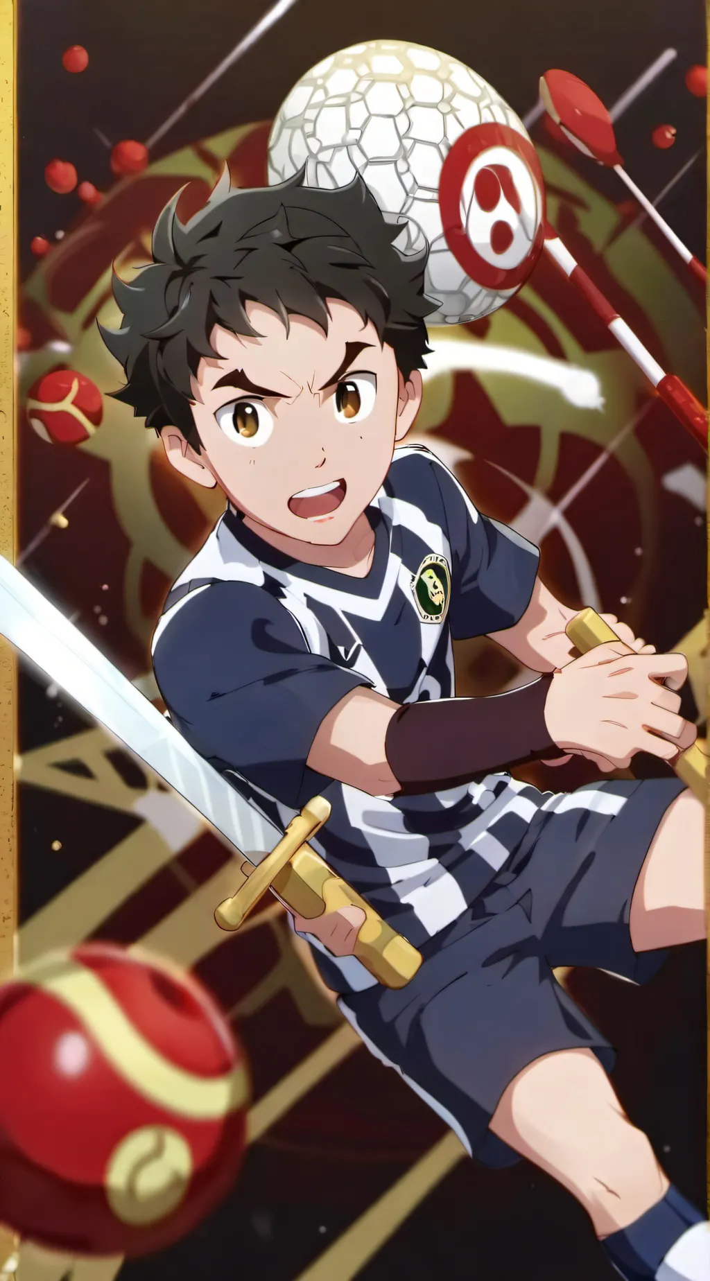 ai character: Last kids on earth background