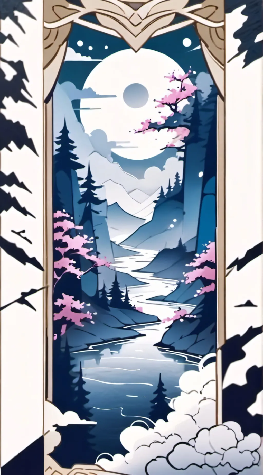 ai character: Olympus background