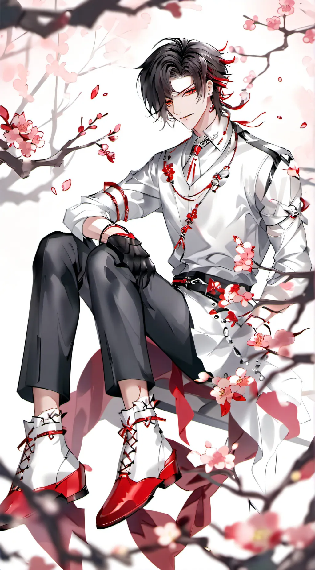 ai character: Demon 5 background