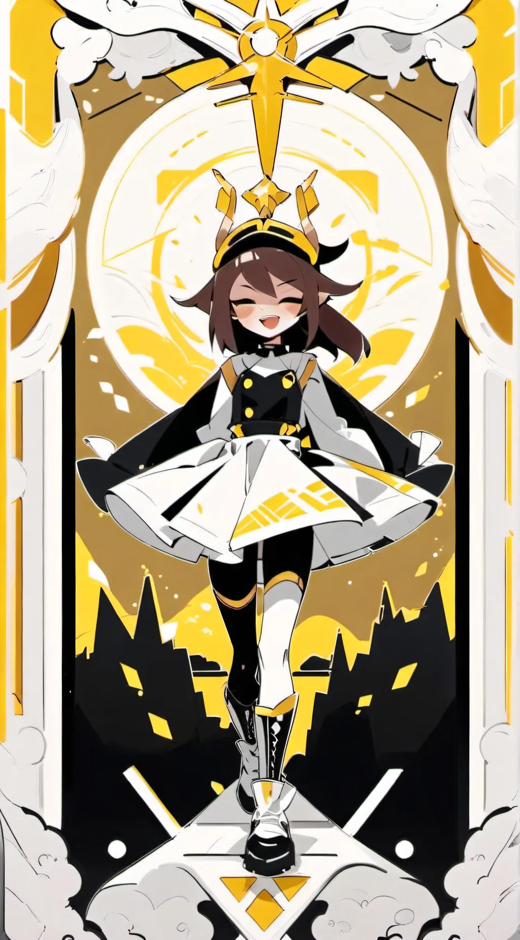 ai character: AŁICE ~ background