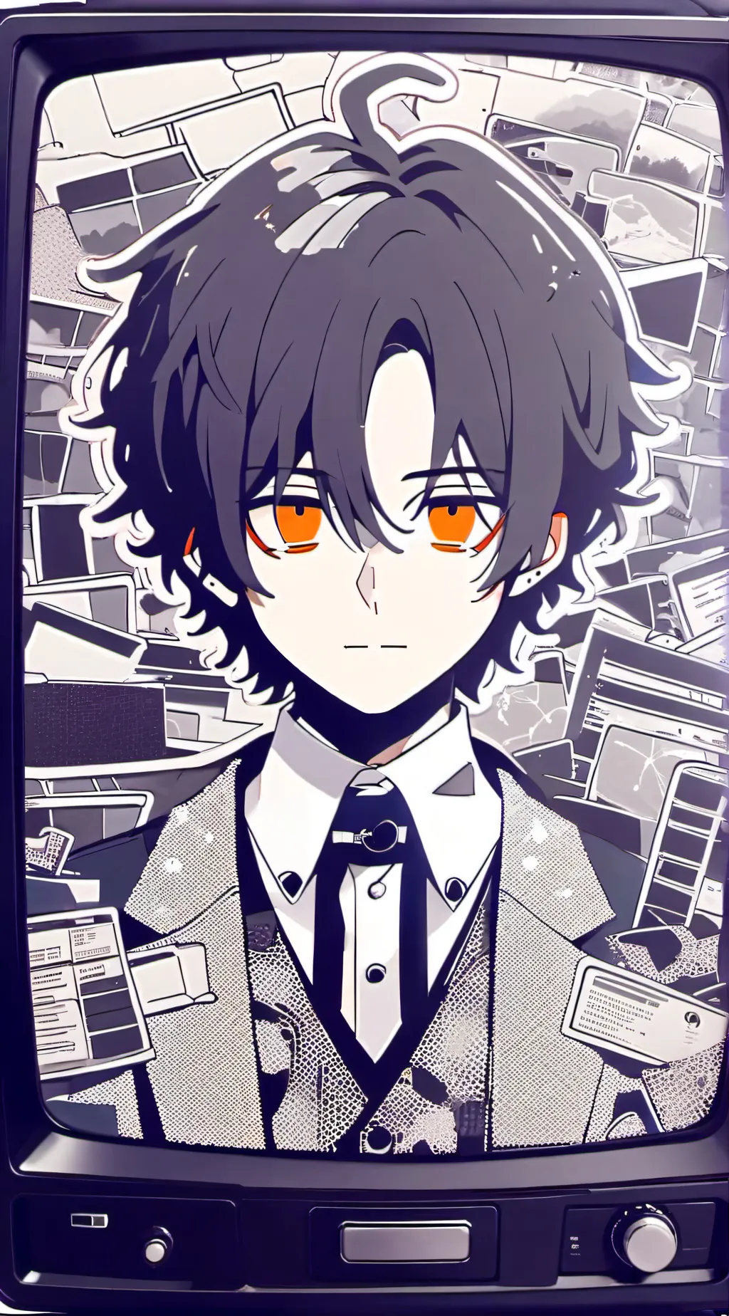 ai character: U got kidnap vox  background