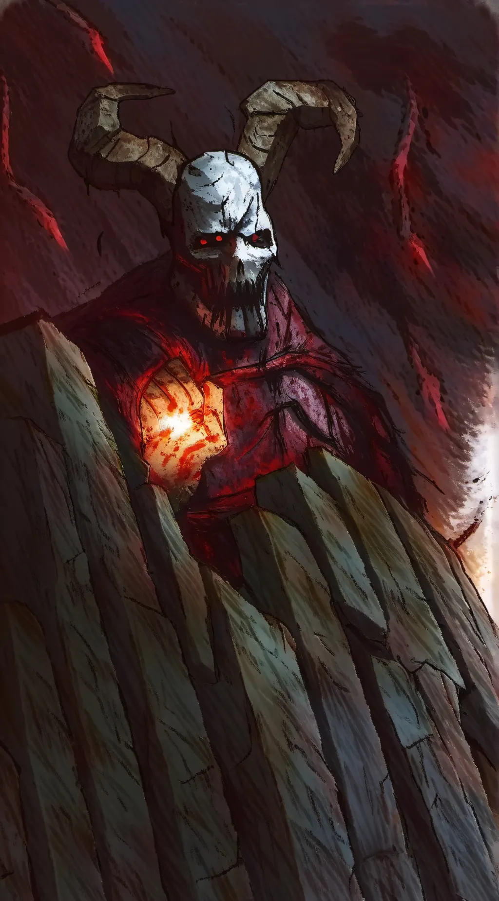 ai character: HELL BARON background