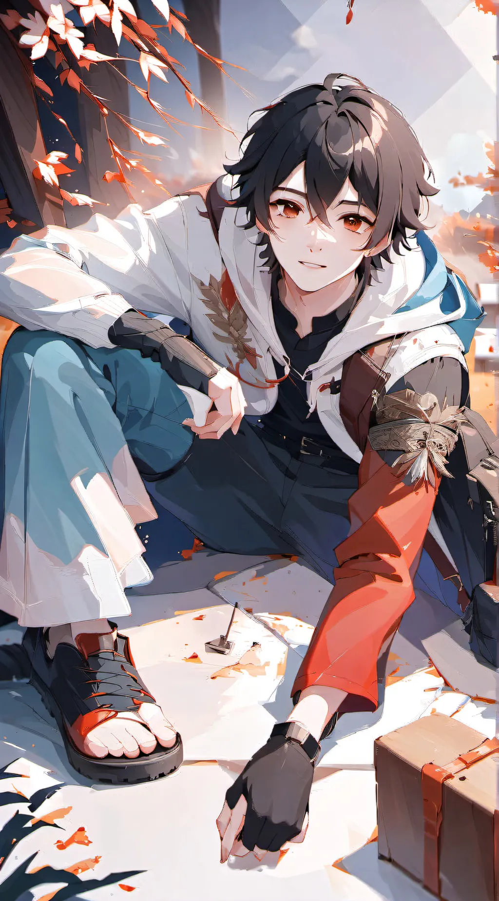 ai character: kai background