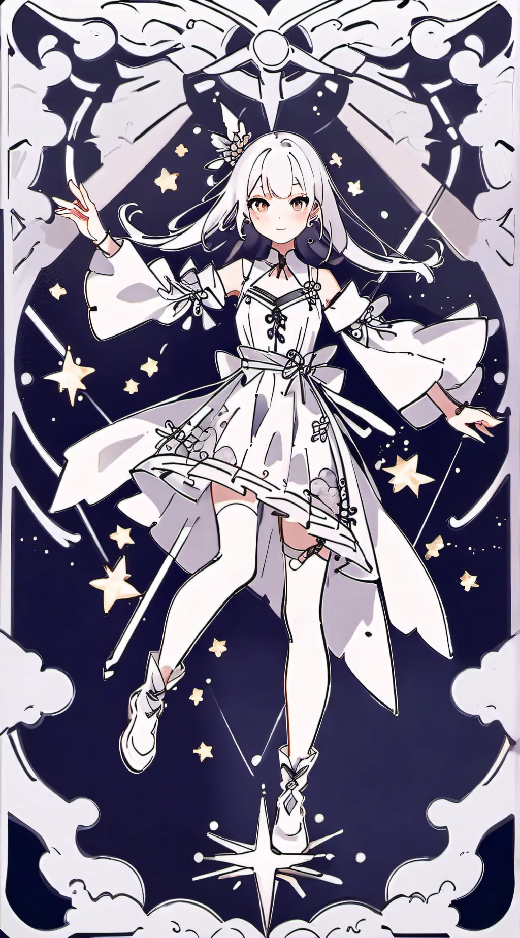 ai character: cutie  background