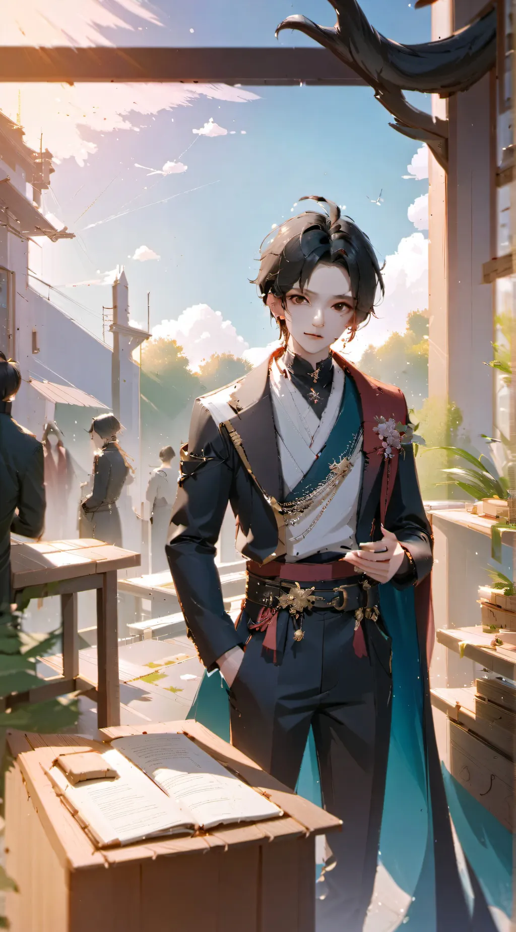 ai character: jake background