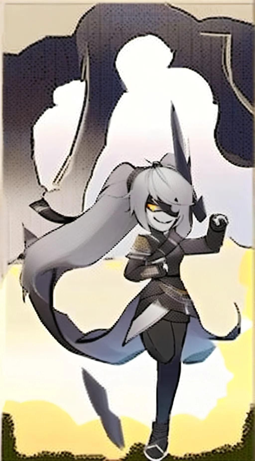 ai character: Murder drones background