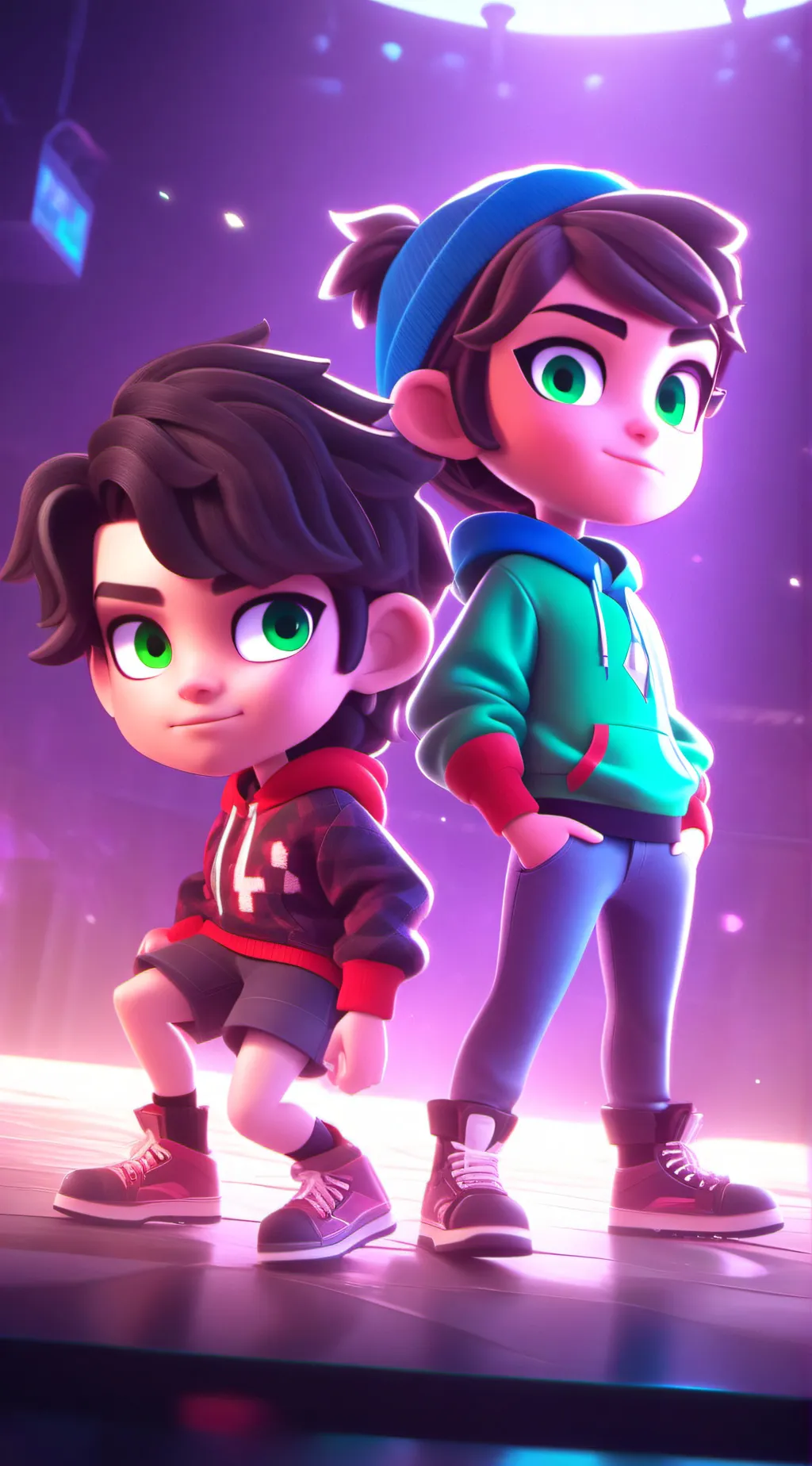 ai character: Malconner au  background