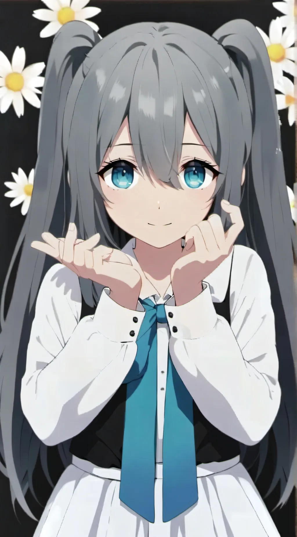 ai character: hatsune miku background