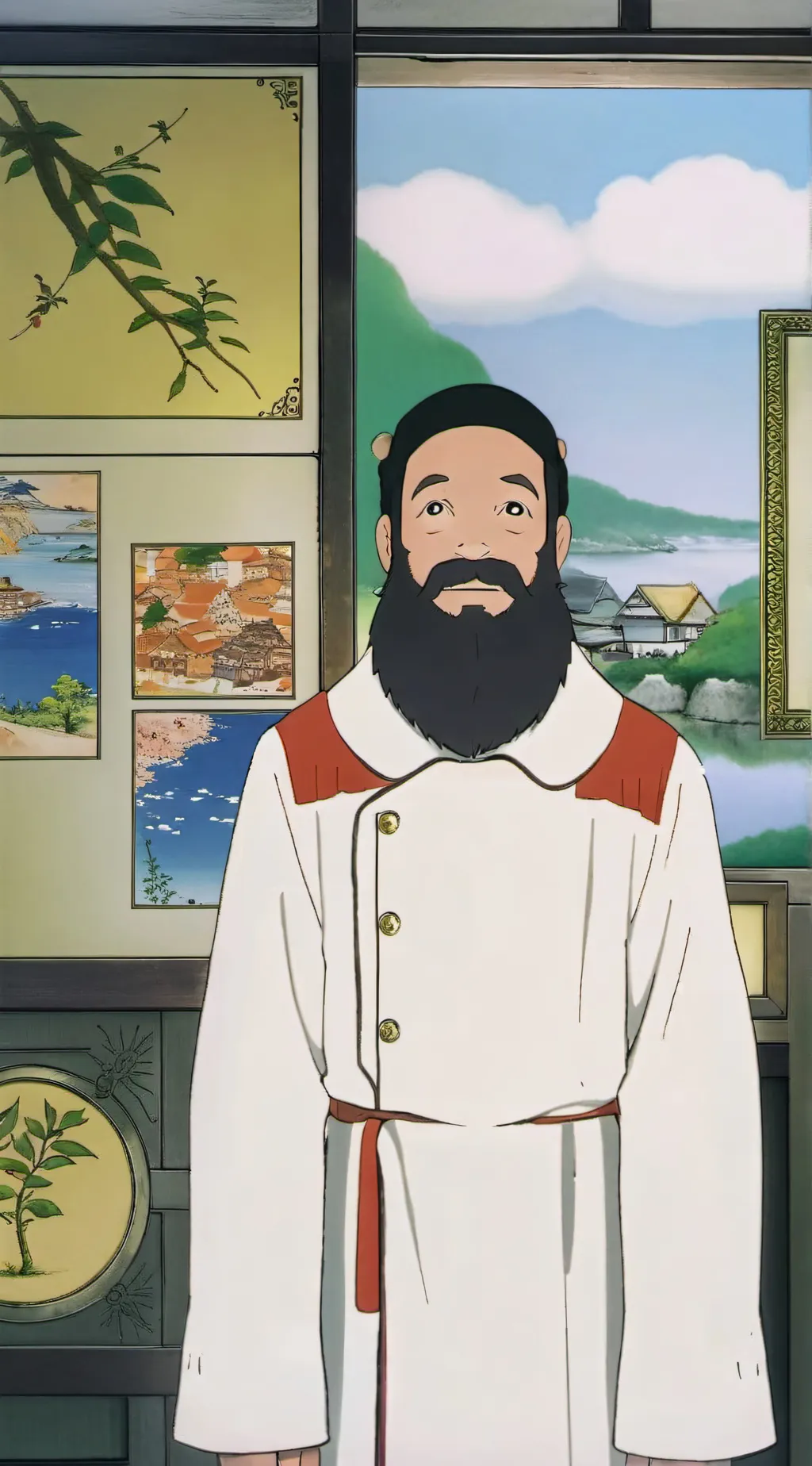 ai character: hbhh background