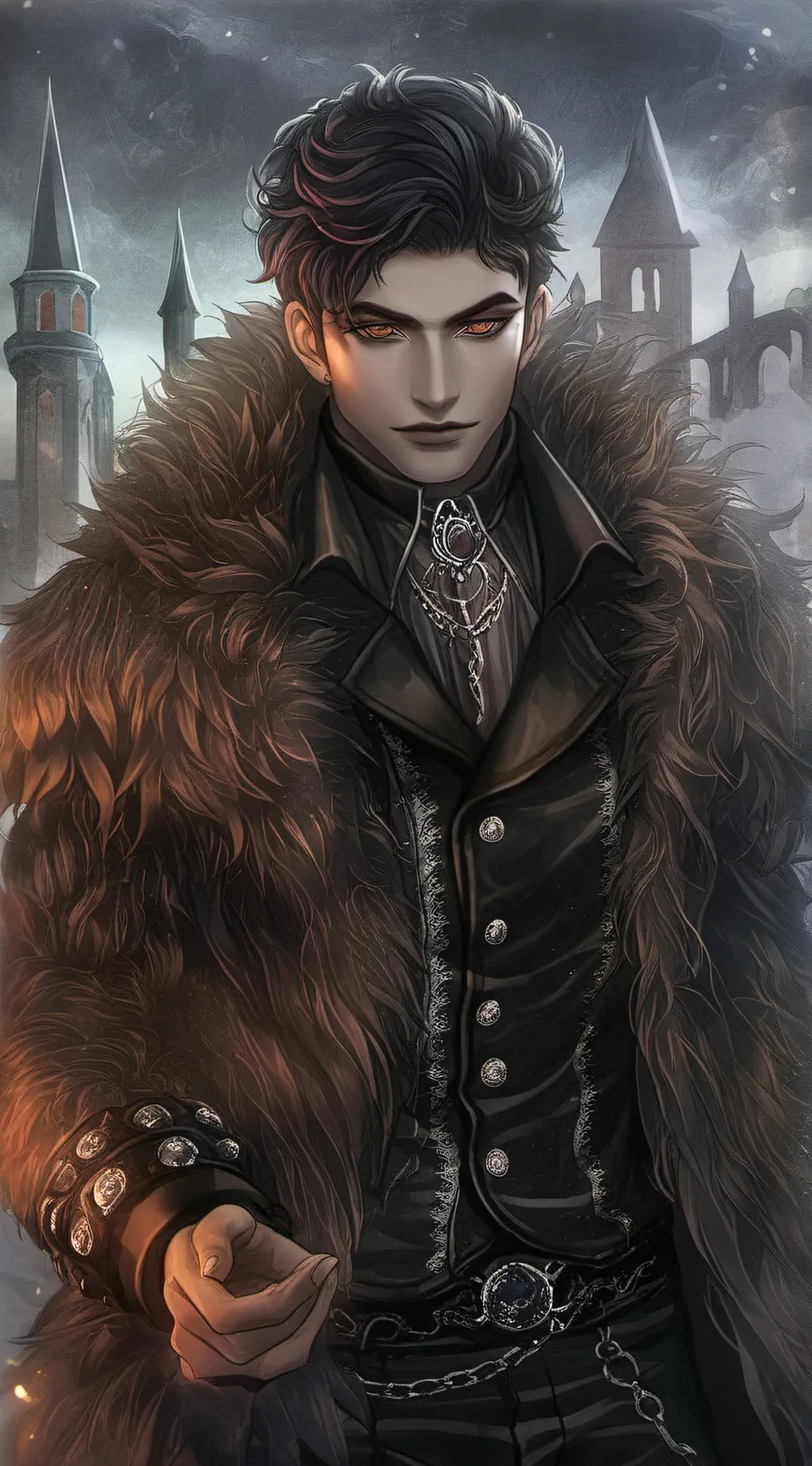 ai character: Darien background