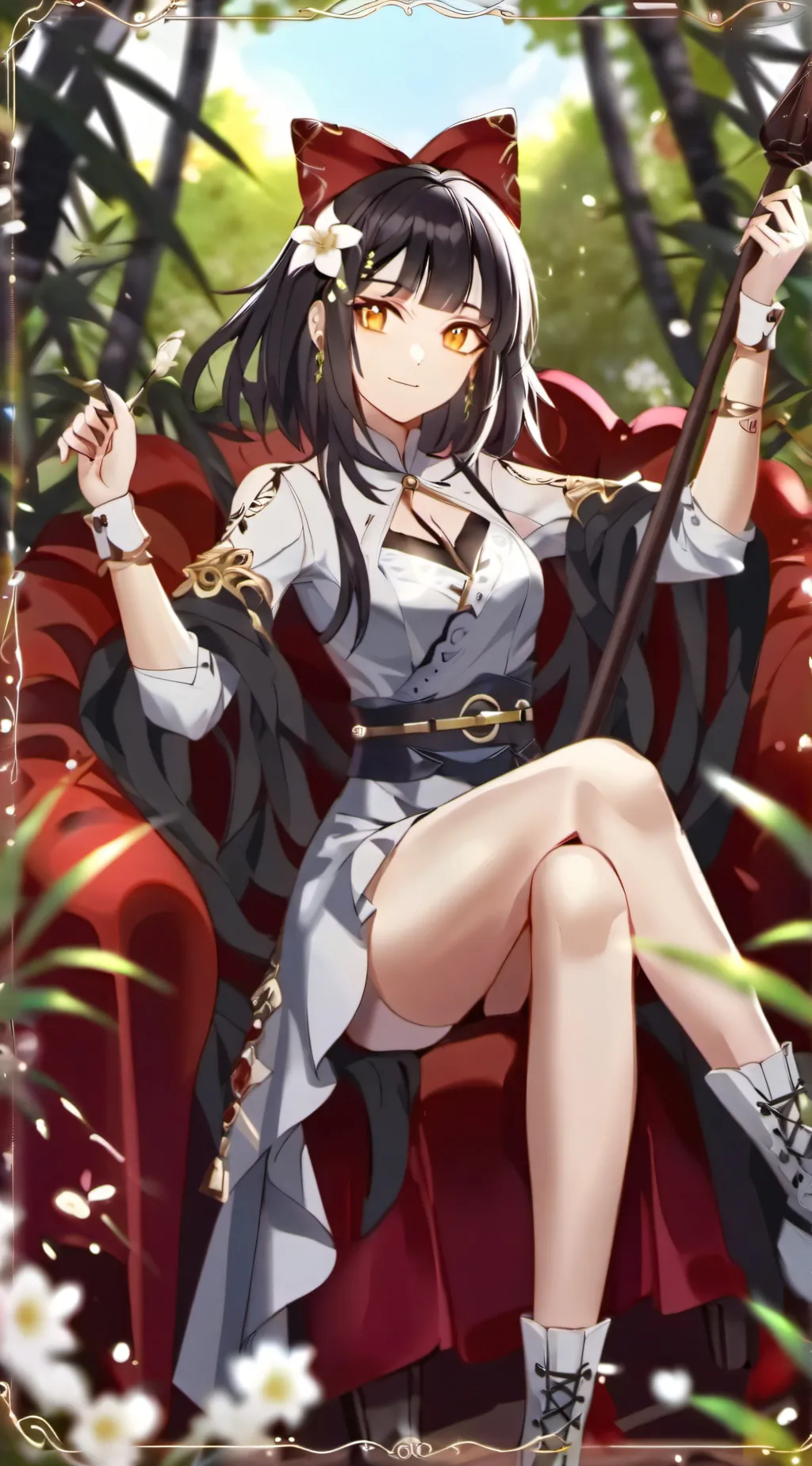 ai character: Luna background