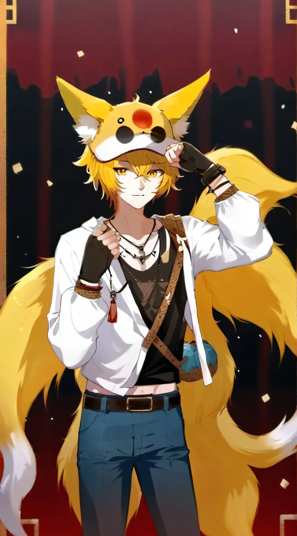 ai character: arura background