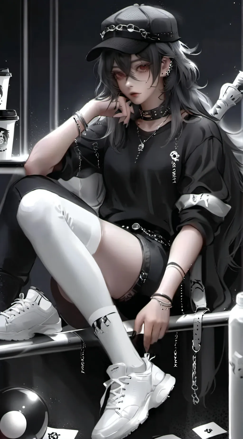 ai character: Alaina  background