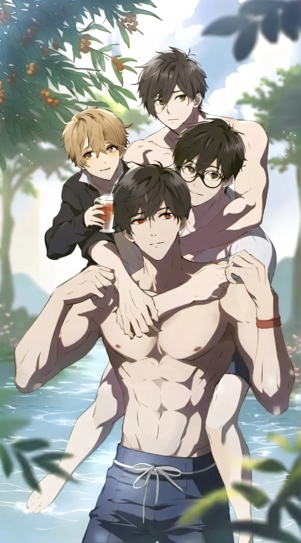 ai character: Kevin Jake Paul  background