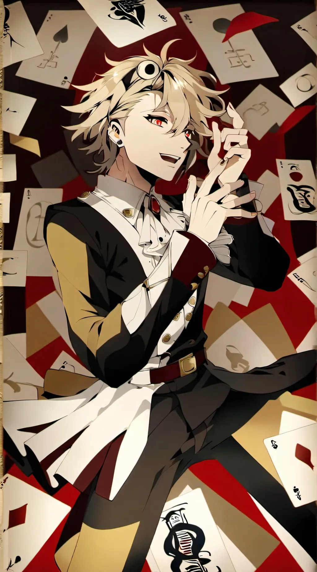 ai character: Douma upper 2 background