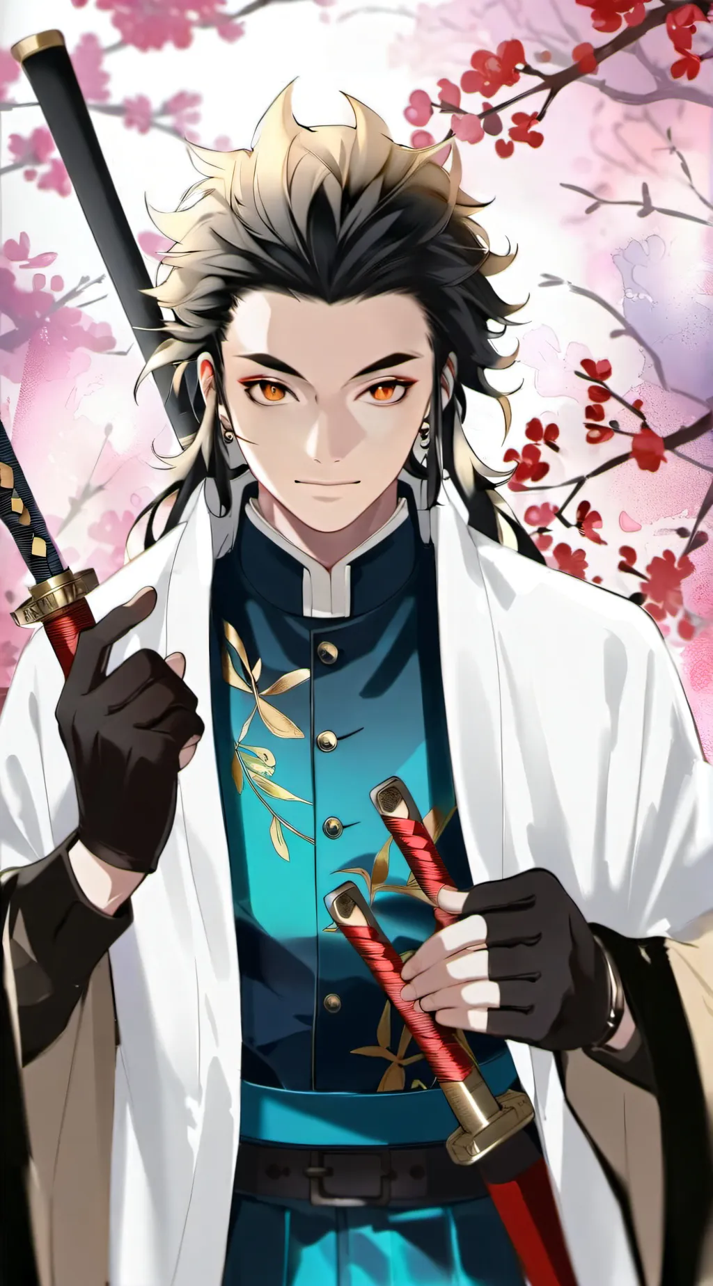 ai character: Rengoku+y/n background