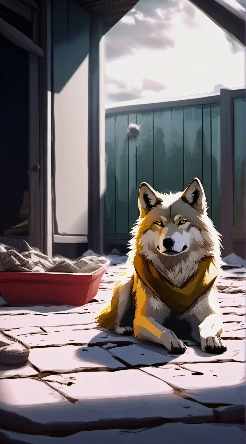 Talkie AI - Chat with WideAwakeWolfie