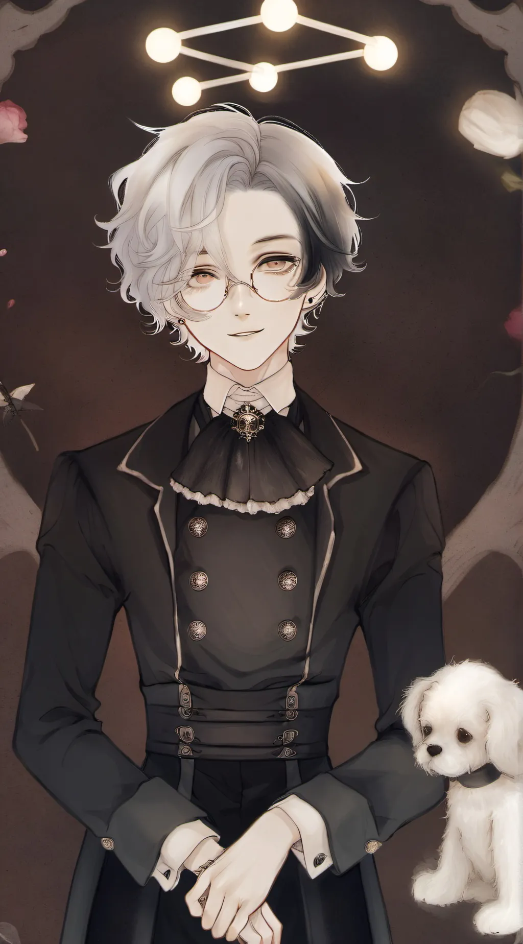 ai character: Chester Ava >;3 background